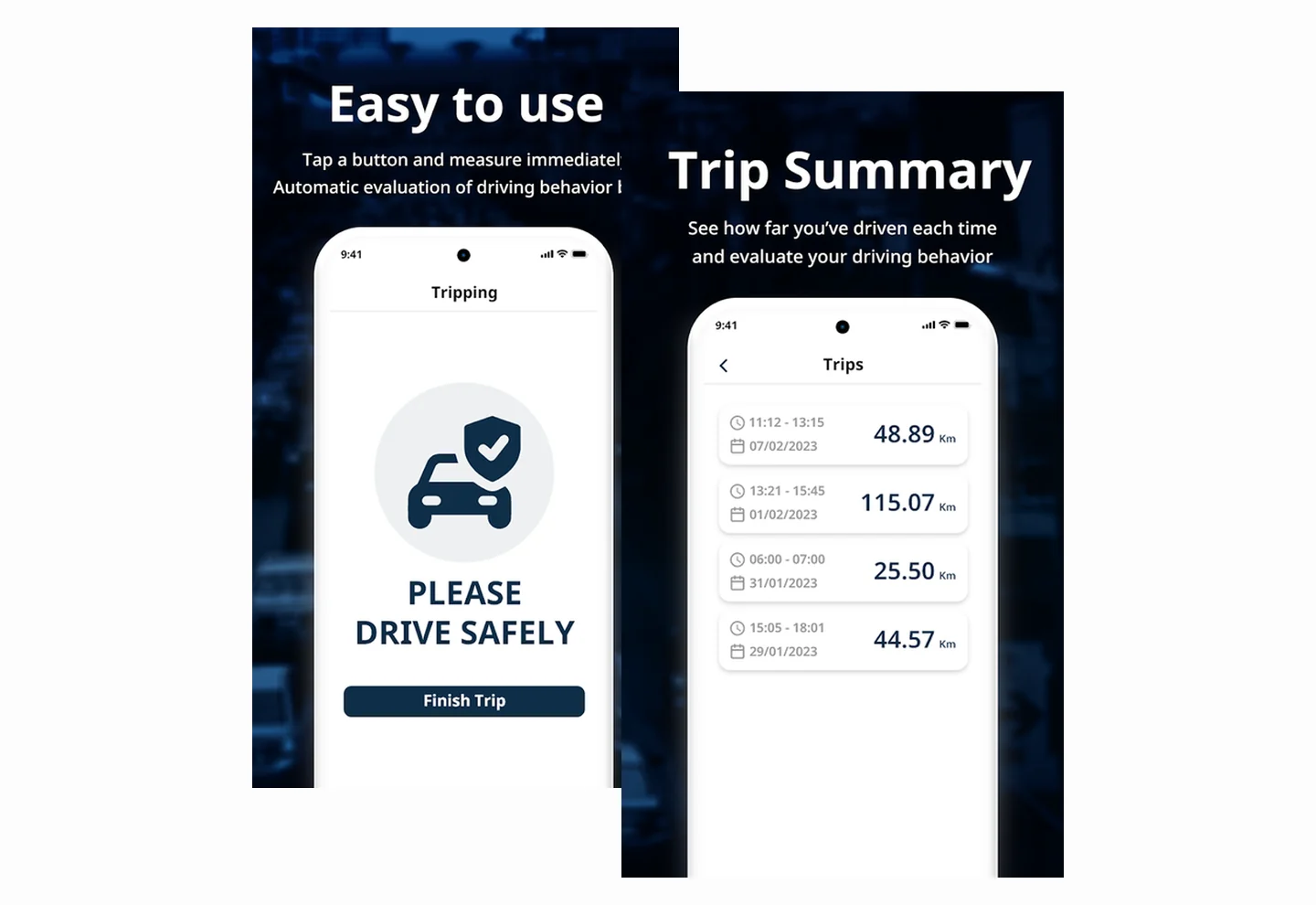 Driver Safety Scoring App