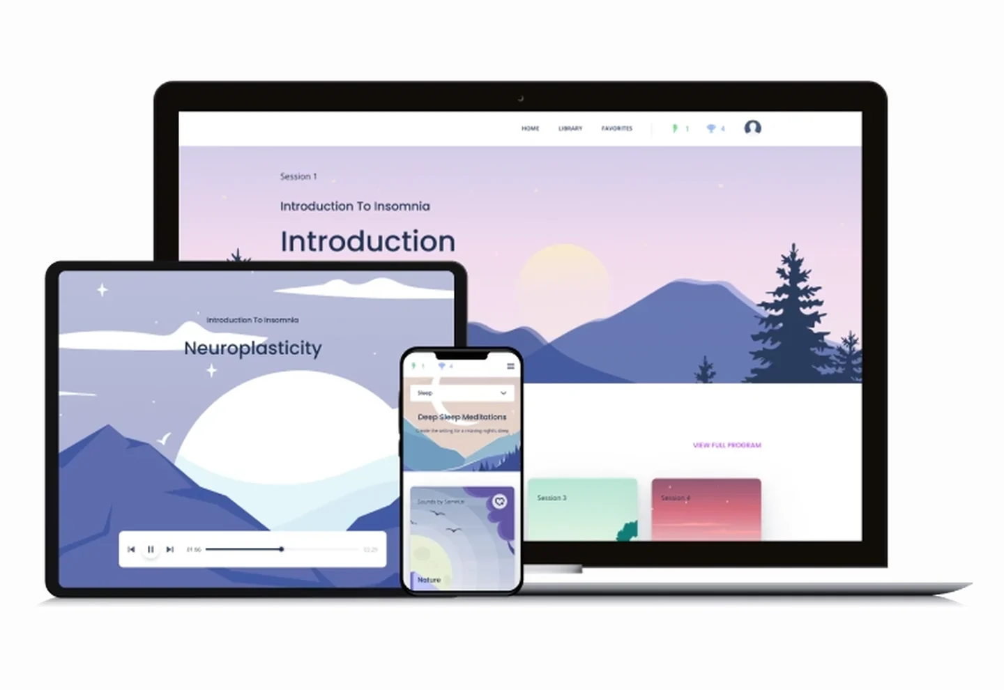 Cross-Platform Sleep Wellness App